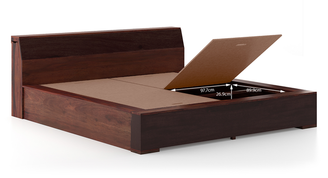 Bed with box storage discount