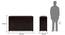 Striado Wide Sideboard (Mahogany Finish) by Urban Ladder - - 