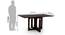 Danton 3-to-6 - Kerry 6 Seater Folding Dining Table Set (Mahogany Finish, Wheat Brown) by Urban Ladder - - 