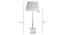 Pershore Table Lamp (Brass, Grey Shade Colour, Cotton Shade Material) by Urban Ladder - - 