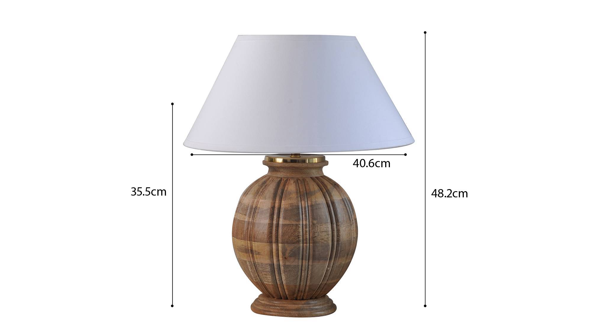 Astros table lamp wh 5