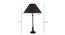 Stella Table Lamp (Black, Black Shade Colour, Cotton Shade Material) by Urban Ladder - - 