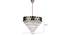 Stavith Chandelier (Black & Gold) by Urban Ladder - - 