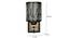 Luzia Wall Light (Black) by Urban Ladder - - 