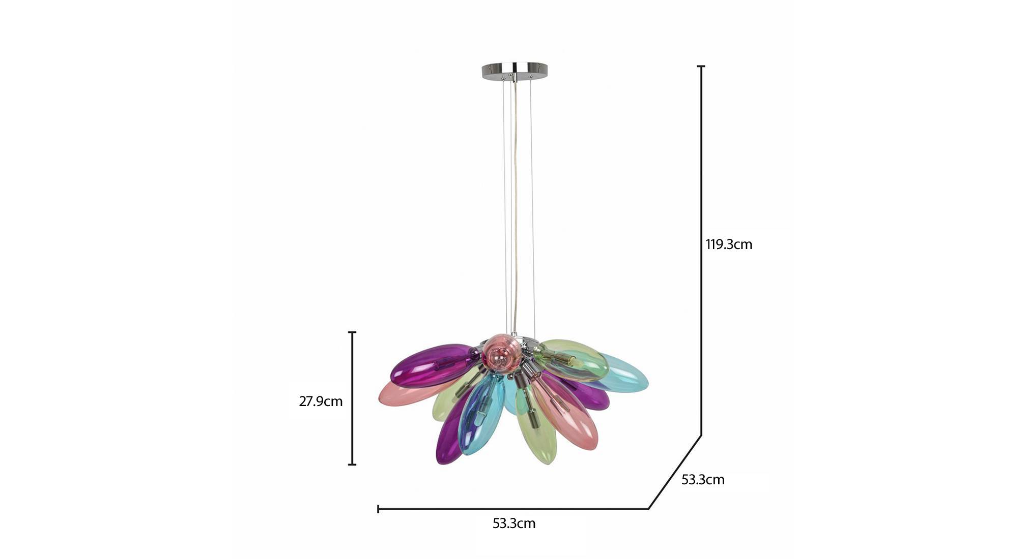 Sputnik chandelier mc 6