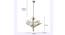 Maggimae Chandelier (Gold & Silver) by Urban Ladder - - 