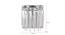 Orchid Wall Light (Chrome) by Urban Ladder - - 