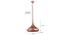 Otis Pendant (Copper) by Urban Ladder - - 