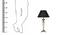 Dolton Table Lamp (Antique Brass, Black Shade Colour, Cotton Shade Material) by Urban Ladder - - 