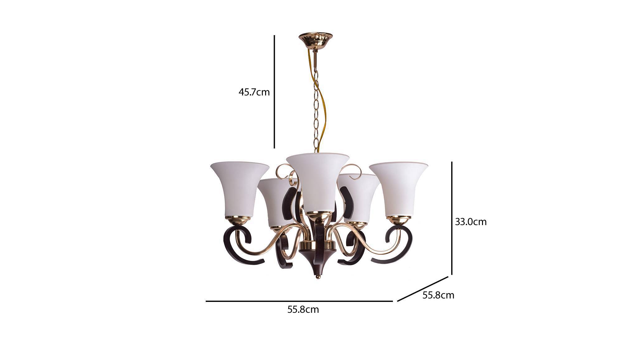 Suki fusion chandelier 6