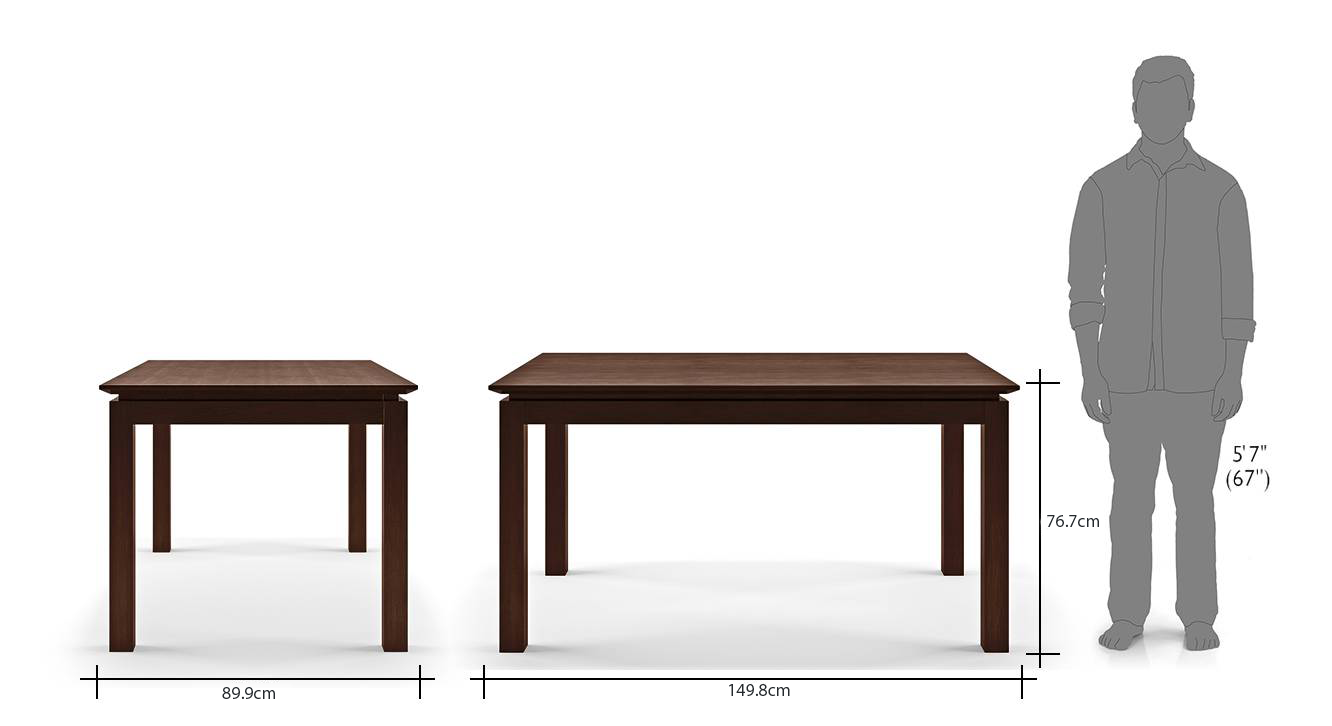 Diner 6 seater dining table 16