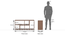 Hayden Display Shelf (35-book capacity) (Classic Walnut Finish) by Urban Ladder - - 