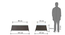 Samui Patio Table (Brown Finish) by Urban Ladder - Design 1 Dimension - 370934