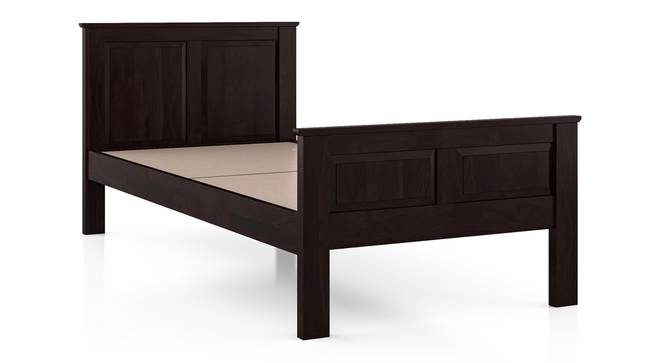 Lipe Single Bed (Mahogany Finish) by Urban Ladder - Cross View Design 1 - 370980