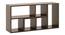 Hayden Display Shelf (35-book capacity) (Californian Walnut Finish) by Urban Ladder - Cross View Design 1 - 370996