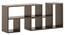 Hayden Display Shelf (35-book capacity) (Californian Walnut Finish) by Urban Ladder - Cross View Design 1 - 370997