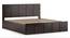 Astoria Storage Bed (Mahogany Finish, King Size) by Urban Ladder - Cross View Design 1 - 371010