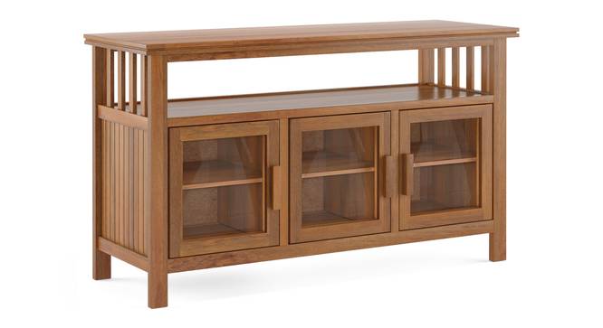 Rhodes Wide 3 Door Sideboard (Amber Walnut Finish) by Urban Ladder - Cross View Design 1 - 371017