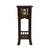 Aasmina planter table walnut color matte finish lp