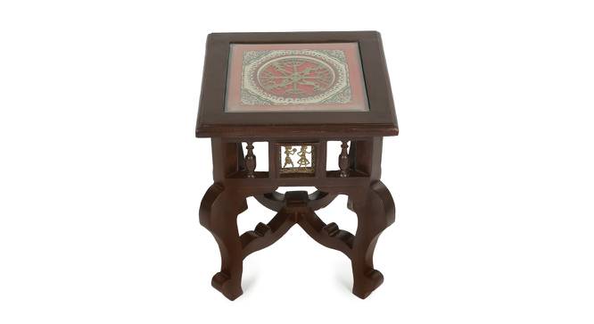Janaki End Table (Walnut, Matte Finish) by Urban Ladder - Cross View Design 1 - 371059
