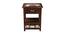 Jasmit End Table (Walnut, Matte Finish) by Urban Ladder - Cross View Design 1 - 371062