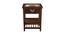 Jeevika End Table (Walnut, Matte Finish) by Urban Ladder - Cross View Design 1 - 371063