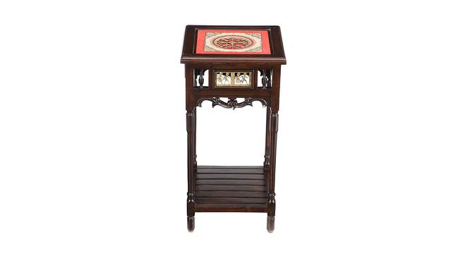 Kajal End Table (Walnut, Matte Finish) by Urban Ladder - Cross View Design 1 - 371066