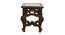 Janaki End Table (Walnut, Matte Finish) by Urban Ladder - Front View Design 1 - 371073