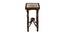 Kamya Planter Table (Walnut, Matte Finish) by Urban Ladder - Rear View Design 1 - 371090
