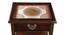 Jeevika End Table (Walnut, Matte Finish) by Urban Ladder - Design 1 Side View - 371093