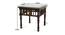 Jhalak End Table (Walnut, Matte Finish) by Urban Ladder - Design 1 Dimension - 371104