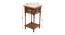 Kajal End Table (Walnut, Matte Finish) by Urban Ladder - Design 1 Dimension - 371106