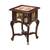 Kyra end table walnut color matte finish lp