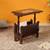Lochan end table walnut color matte finish lp