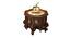 Krisha Side Table (Walnut, Matte Finish) by Urban Ladder - Cross View Design 1 - 371127