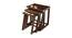 Kruthika Nest Of Table (Walnut, Matte Finish) by Urban Ladder - Cross View Design 1 - 371130