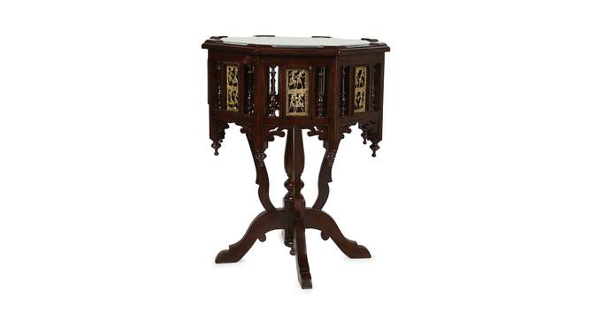 Libni Side Table (Walnut, Matte Finish) by Urban Ladder - Cross View Design 1 - 371134