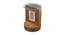 Khushi End Table (Walnut, Matte Finish) by Urban Ladder - Front View Design 1 - 371139