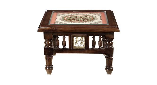 Kiara End Table (Walnut, Matte Finish) by Urban Ladder - Front View Design 1 - 371140