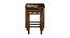 Kruthika Nest Of Table (Walnut, Matte Finish) by Urban Ladder - Front View Design 1 - 371143