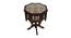 Libni Side Table (Walnut, Matte Finish) by Urban Ladder - Front View Design 1 - 371146