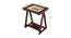Kavya End Table (Walnut, Matte Finish) by Urban Ladder - Design 1 Dimension - 371163