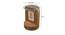 Khushi End Table (Walnut, Matte Finish) by Urban Ladder - Design 1 Dimension - 371164