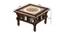 Kiara End Table (Walnut, Matte Finish) by Urban Ladder - Design 1 Dimension - 371165