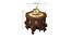 Krisha Side Table (Walnut, Matte Finish) by Urban Ladder - Design 1 Dimension - 371166