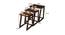 Kruthika Nest Of Table (Walnut, Matte Finish) by Urban Ladder - Design 1 Dimension - 371169