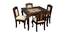 Omaja Dining Table (Walnut, Matte Finish) by Urban Ladder - Cross View Design 1 - 371241