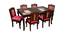 Omisha Dining Table (Walnut, Matte Finish) by Urban Ladder - Cross View Design 1 - 371242