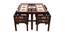 Ojasvi Dining Table (Walnut, Matte Finish) by Urban Ladder - Cross View Design 1 - 371245