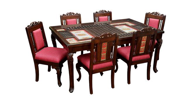 Osha Dining Table (Walnut, Matte Finish) by Urban Ladder - Cross View Design 1 - 371247